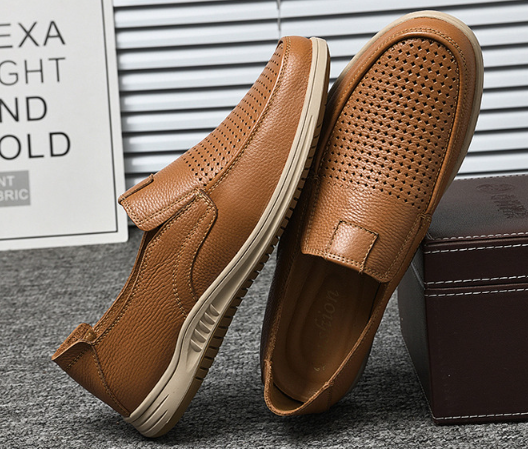 Mocasines Clásicos de Cuero – Estilo Atemporal